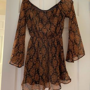 Off-the-shoulder dress